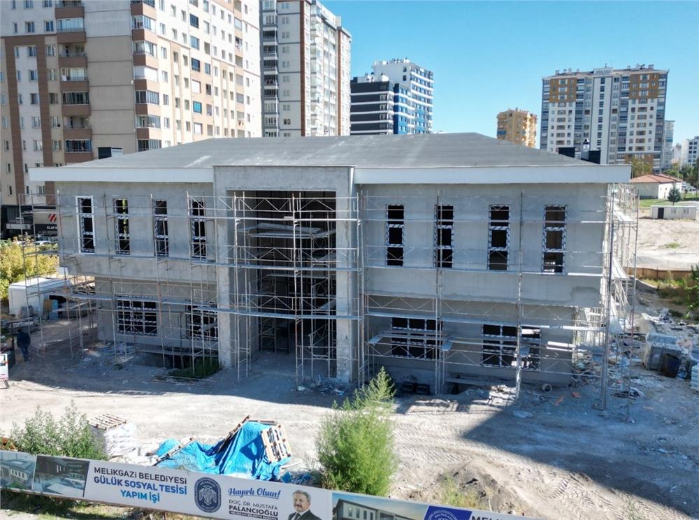 Gülük Sosyal Tesisi’nde sona geliniyor Gülük Sosyal Tesisi’nde sona geliniyor